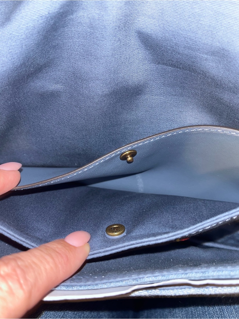 NEW! Coach Denim Tabby 26 - Picture 10 of 12